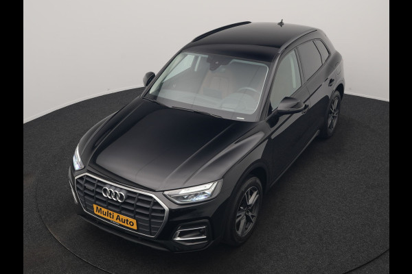 Audi Q5 50 TFSI e Advanced edition PHEV 300pk Dealer O.H | Trekhaak Af Fabriek | Head Up | Apple Carplay | Lederen Sportstoelen Verwarmd | Cruise Control | Virtual | Navigatie | DAB | 19"L.M | Plug In Hybrid |