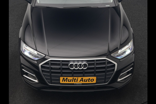 Audi Q5 50 TFSI e Advanced edition PHEV 300pk Dealer O.H | Trekhaak Af Fabriek | Head Up | Apple Carplay | Lederen Sportstoelen Verwarmd | Cruise Control | Virtual | Navigatie | DAB | 19"L.M | Plug In Hybrid |