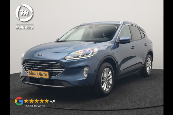 Ford Kuga 2.5 PHEV Titanium 225pk Dealer O.H | Adaptive Cruise | 360 Camera | BLIS | Stoelen & Stuur Verwarmd | Keyless | Pilot Assist | Navigatie | Apple Carplay | Virtual | DAB | 17"L.M | Plug In Hybrid |