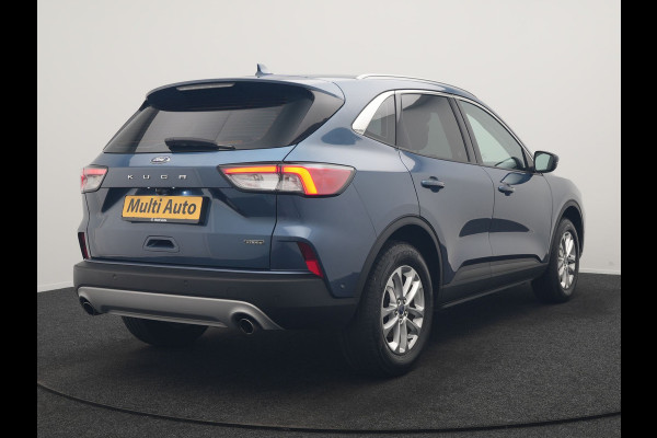 Ford Kuga 2.5 PHEV Titanium 225pk Dealer O.H | Adaptive Cruise | 360 Camera | BLIS | Stoelen & Stuur Verwarmd | Keyless | Pilot Assist | Navigatie | Apple Carplay | Virtual | DAB | 17"L.M | Plug In Hybrid |