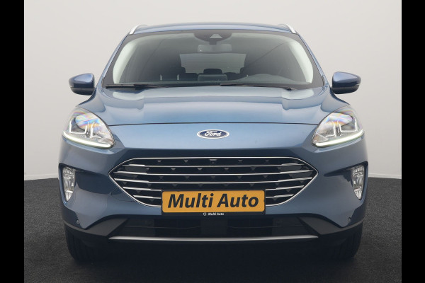 Ford Kuga 2.5 PHEV Titanium 225pk Dealer O.H | Adaptive Cruise | 360 Camera | BLIS | Stoelen & Stuur Verwarmd | Keyless | Pilot Assist | Navigatie | Apple Carplay | Virtual | DAB | 17"L.M | Plug In Hybrid |