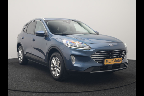 Ford Kuga 2.5 PHEV Titanium 225pk Dealer O.H | Adaptive Cruise | 360 Camera | BLIS | Stoelen & Stuur Verwarmd | Keyless | Pilot Assist | Navigatie | Apple Carplay | Virtual | DAB | 17"L.M | Plug In Hybrid |