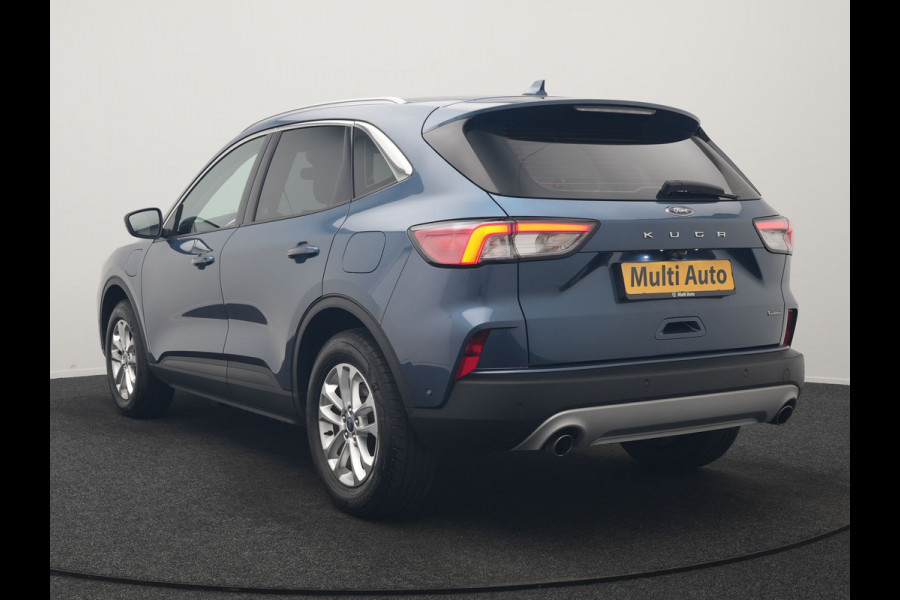 Ford Kuga 2.5 PHEV Titanium 225pk Dealer O.H | Adaptive Cruise | 360 Camera | BLIS | Stoelen & Stuur Verwarmd | Keyless | Pilot Assist | Navigatie | Apple Carplay | Virtual | DAB | 17"L.M | Plug In Hybrid |