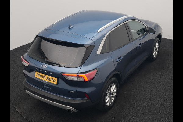 Ford Kuga 2.5 PHEV Titanium 225pk Dealer O.H | Adaptive Cruise | 360 Camera | BLIS | Stoelen & Stuur Verwarmd | Keyless | Pilot Assist | Navigatie | Apple Carplay | Virtual | DAB | 17"L.M | Plug In Hybrid |
