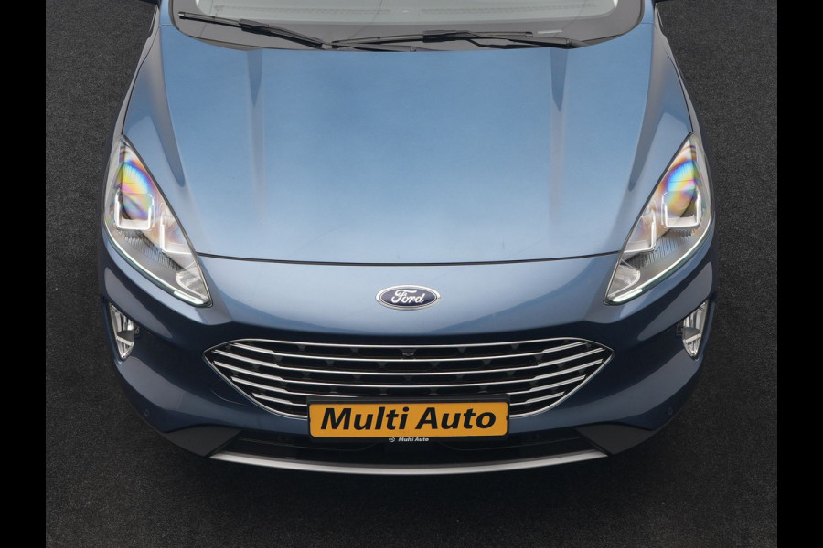 Ford Kuga 2.5 PHEV Titanium 225pk Dealer O.H | Adaptive Cruise | 360 Camera | BLIS | Stoelen & Stuur Verwarmd | Keyless | Pilot Assist | Navigatie | Apple Carplay | Virtual | DAB | 17"L.M | Plug In Hybrid |