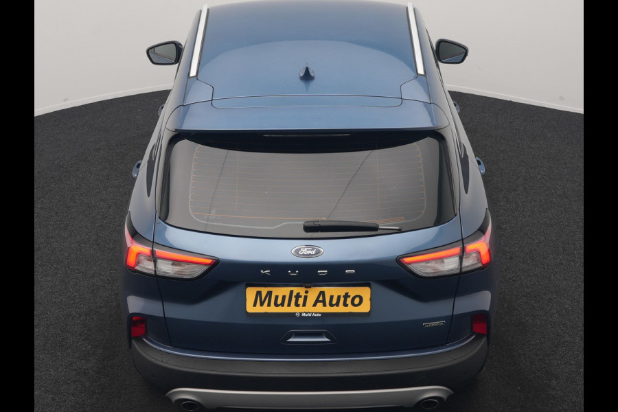 Ford Kuga 2.5 PHEV Titanium 225pk Dealer O.H | Adaptive Cruise | 360 Camera | BLIS | Stoelen & Stuur Verwarmd | Keyless | Pilot Assist | Navigatie | Apple Carplay | Virtual | DAB | 17"L.M | Plug In Hybrid |