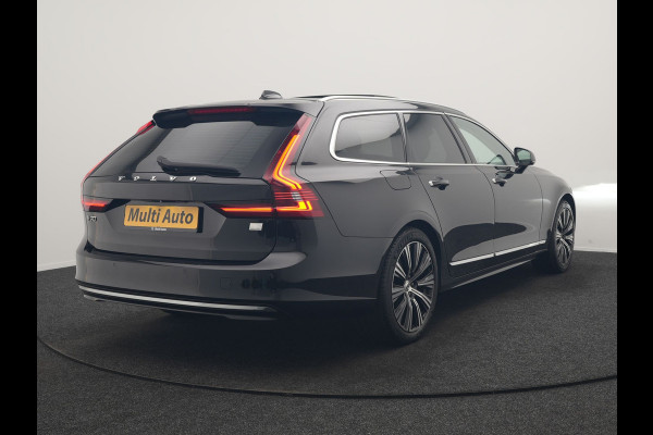 Volvo V90 T6 AWD Inscription PHEV 350pk Dealer O.H | Panodak | Adaptive Cruise | Camera | Harman / Kardon | Lederen Sportstoelen Memory & Verwarmd | Apple Carplay | BLIS | Keyless | Pilot Assist | Google Assistant & Maps | Virtual | Navigatie | DAB | 19"L.M | Plug In Hybrid |