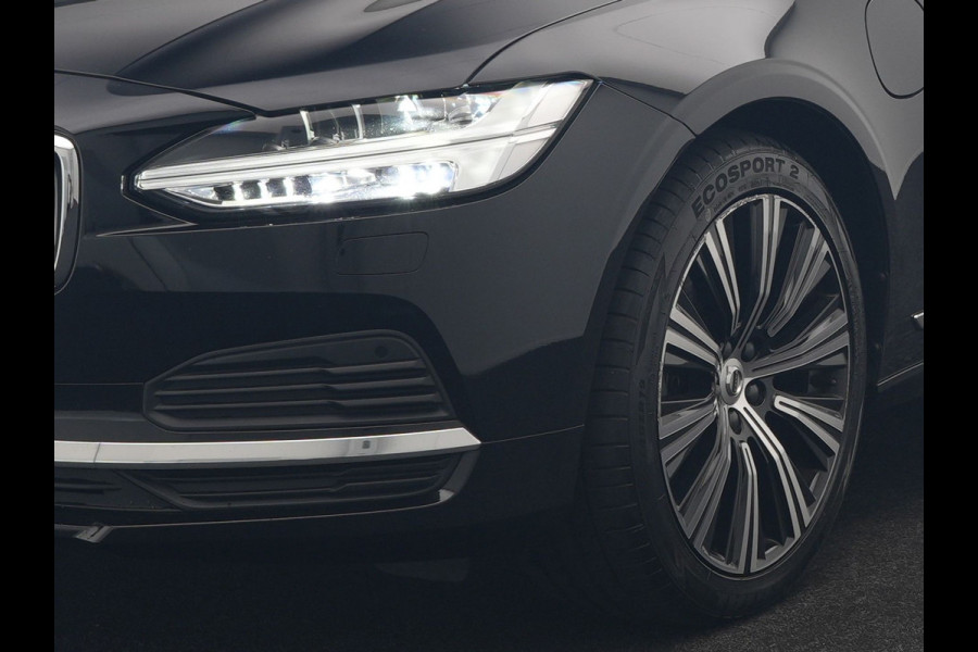Volvo V90 T6 AWD Inscription PHEV 350pk Dealer O.H | Panodak | Adaptive Cruise | Camera | Harman / Kardon | Lederen Sportstoelen Memory & Verwarmd | Apple Carplay | BLIS | Keyless | Pilot Assist | Google Assistant & Maps | Virtual | Navigatie | DAB | 19"L.M | Plug In Hybrid |