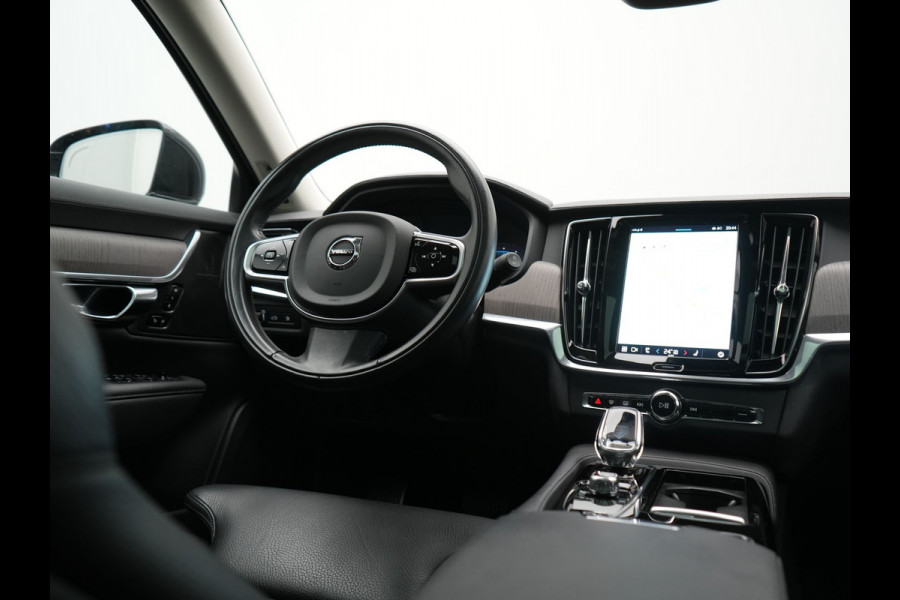 Volvo V90 T6 AWD Inscription PHEV 350pk Dealer O.H | Panodak | Adaptive Cruise | Camera | Harman / Kardon | Lederen Sportstoelen Memory & Verwarmd | Apple Carplay | BLIS | Keyless | Pilot Assist | Google Assistant & Maps | Virtual | Navigatie | DAB | 19"L.M | Plug In Hybrid |