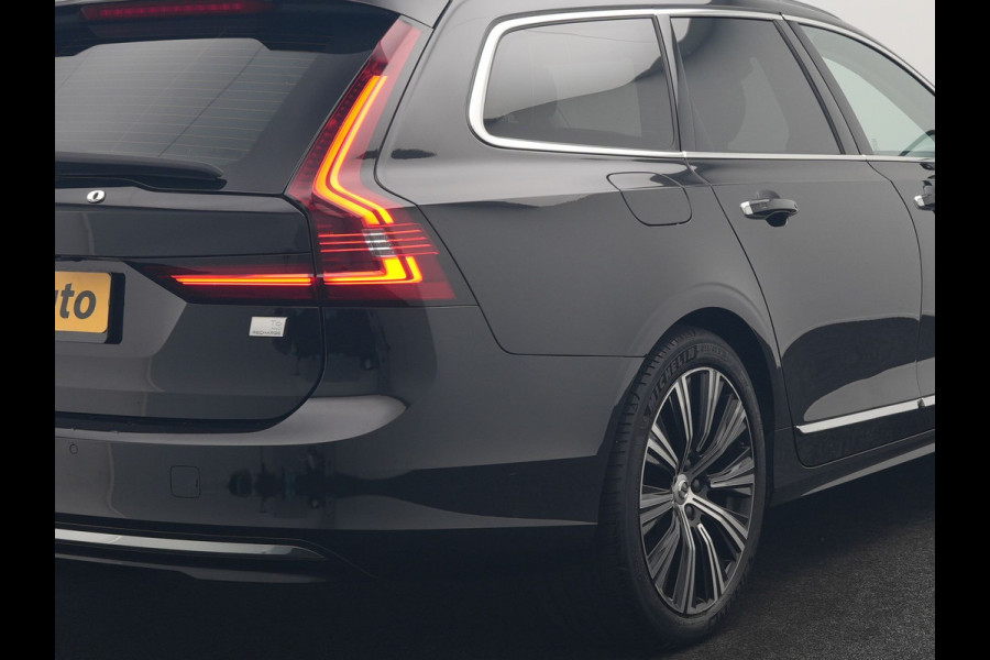 Volvo V90 T6 AWD Inscription PHEV 350pk Dealer O.H | Panodak | Adaptive Cruise | Camera | Harman / Kardon | Lederen Sportstoelen Memory & Verwarmd | Apple Carplay | BLIS | Keyless | Pilot Assist | Google Assistant & Maps | Virtual | Navigatie | DAB | 19"L.M | Plug In Hybrid |