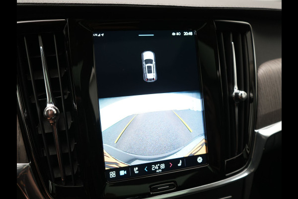 Volvo V90 T6 AWD Inscription PHEV 350pk Dealer O.H | Panodak | Adaptive Cruise | Camera | Harman / Kardon | Lederen Sportstoelen Memory & Verwarmd | Apple Carplay | BLIS | Keyless | Pilot Assist | Google Assistant & Maps | Virtual | Navigatie | DAB | 19"L.M | Plug In Hybrid |