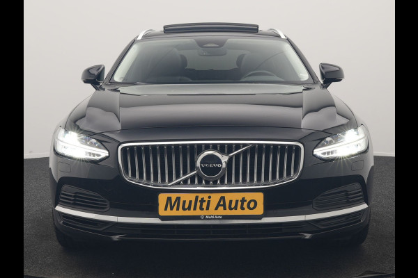 Volvo V90 T6 AWD Inscription PHEV 350pk Dealer O.H | Panodak | Adaptive Cruise | Camera | Harman / Kardon | Lederen Sportstoelen Memory & Verwarmd | Apple Carplay | BLIS | Keyless | Pilot Assist | Google Assistant & Maps | Virtual | Navigatie | DAB | 19"L.M | Plug In Hybrid |