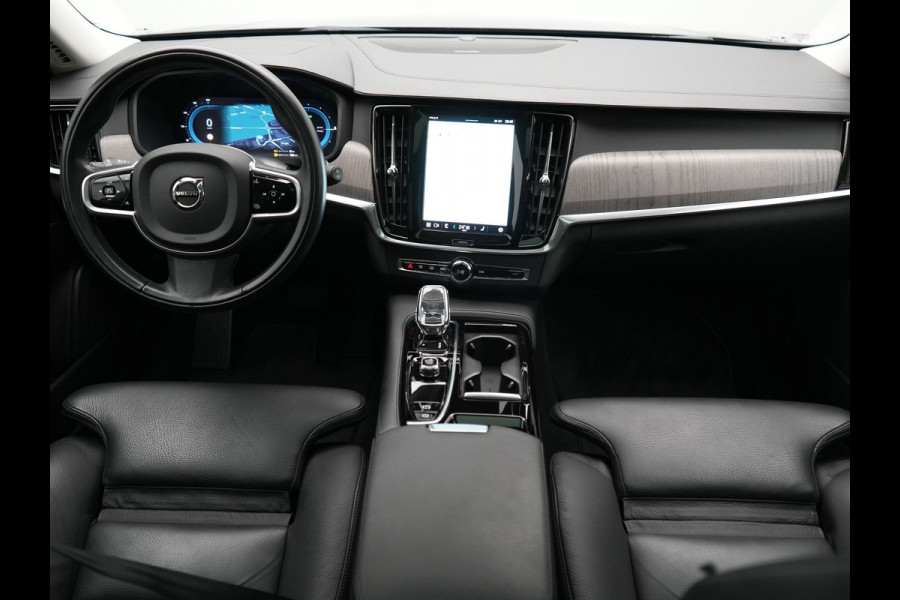 Volvo V90 T6 AWD Inscription PHEV 350pk Dealer O.H | Panodak | Adaptive Cruise | Camera | Harman / Kardon | Lederen Sportstoelen Memory & Verwarmd | Apple Carplay | BLIS | Keyless | Pilot Assist | Google Assistant & Maps | Virtual | Navigatie | DAB | 19"L.M | Plug In Hybrid |