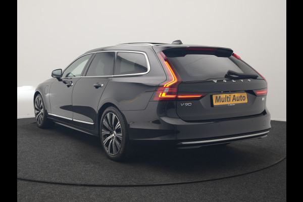 Volvo V90 T6 AWD Inscription PHEV 350pk Dealer O.H | Panodak | Adaptive Cruise | Camera | Harman / Kardon | Lederen Sportstoelen Memory & Verwarmd | Apple Carplay | BLIS | Keyless | Pilot Assist | Google Assistant & Maps | Virtual | Navigatie | DAB | 19"L.M | Plug In Hybrid |