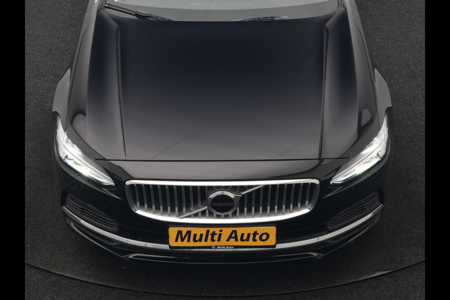 Volvo V90 T6 AWD Inscription PHEV 350pk Dealer O.H | Panodak | Adaptive Cruise | Camera | Harman / Kardon | Lederen Sportstoelen Memory & Verwarmd | Apple Carplay | BLIS | Keyless | Pilot Assist | Google Assistant & Maps | Virtual | Navigatie | DAB | 19"L.M | Plug In Hybrid |
