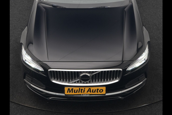 Volvo V90 T6 AWD Inscription PHEV 350pk Dealer O.H | Panodak | Adaptive Cruise | Camera | Harman / Kardon | Lederen Sportstoelen Memory & Verwarmd | Apple Carplay | BLIS | Keyless | Pilot Assist | Google Assistant & Maps | Virtual | Navigatie | DAB | 19"L.M | Plug In Hybrid |