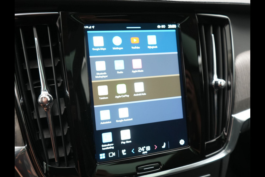 Volvo V90 T6 AWD Inscription PHEV 350pk Dealer O.H | Panodak | Adaptive Cruise | Camera | Harman / Kardon | Lederen Sportstoelen Memory & Verwarmd | Apple Carplay | BLIS | Keyless | Pilot Assist | Google Assistant & Maps | Virtual | Navigatie | DAB | 19"L.M | Plug In Hybrid |