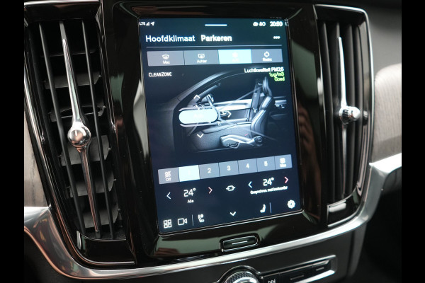 Volvo V90 T6 AWD Inscription PHEV 350pk Dealer O.H | Panodak | Adaptive Cruise | Camera | Harman / Kardon | Lederen Sportstoelen Memory & Verwarmd | Apple Carplay | BLIS | Keyless | Pilot Assist | Google Assistant & Maps | Virtual | Navigatie | DAB | 19"L.M | Plug In Hybrid |