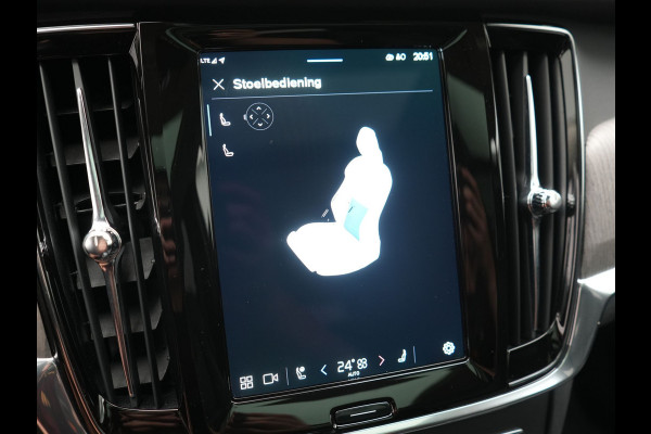 Volvo V90 T6 AWD Inscription PHEV 350pk Dealer O.H | Panodak | Adaptive Cruise | Camera | Harman / Kardon | Lederen Sportstoelen Memory & Verwarmd | Apple Carplay | BLIS | Keyless | Pilot Assist | Google Assistant & Maps | Virtual | Navigatie | DAB | 19"L.M | Plug In Hybrid |