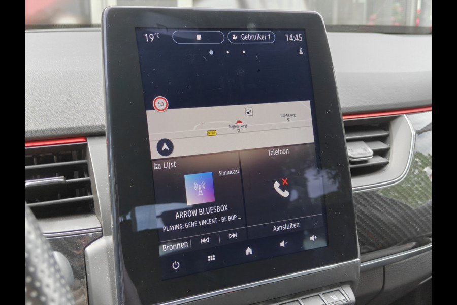 Renault Arkana 1.6 E-Tech Hybrid 145 R.S. Line / Trekhaak / Carplay / Keyless / Bose / Camera / Verw. V. stoelen & stuur / Leder / LED /
