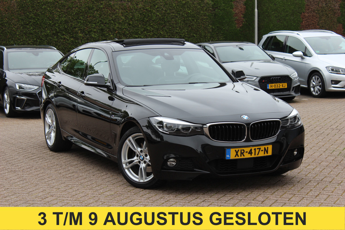 BMW 3-serie Gran Turismo 330i High Executive Ed. M Sport / Panoramadak / Head-up / 360Camera / Harman Kardon / Leder / 18'' / Keyless / Navigatie / DAB / Stoelverwarming / Cruise Control