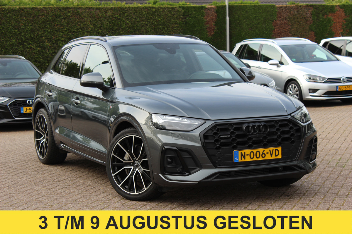 Audi Q5 50 TFSI e S edition NL Auto! / SoH 94,4% / 360Camera / Half leder / 20'' / Adapt.cruise / BTW Auto