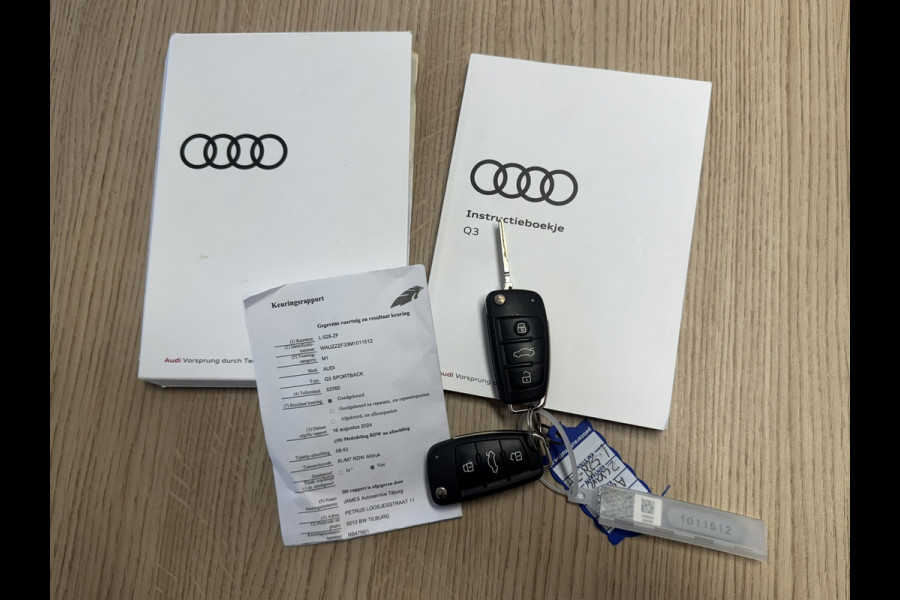 Audi Q3 Sportback 35 TFSI S-line Adaptive cruise Digitaal dashboard Led Clima Stoelverwarming Carplay
