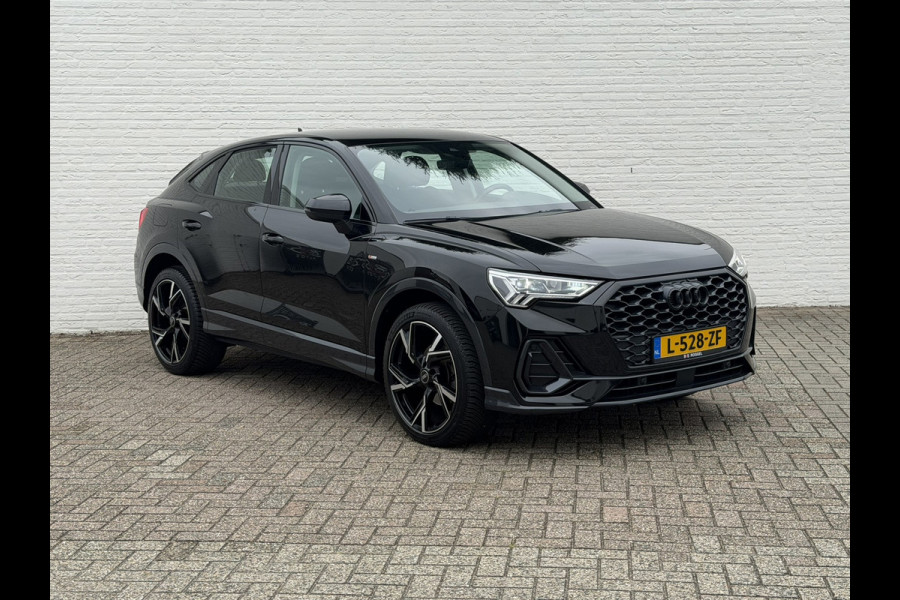 Audi Q3 Sportback 35 TFSI S-line Adaptive cruise Digitaal dashboard Led Clima Stoelverwarming Carplay