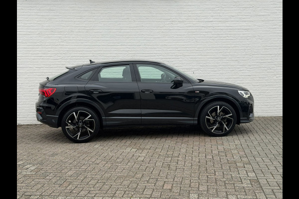 Audi Q3 Sportback 35 TFSI S-line Adaptive cruise Digitaal dashboard Led Clima Stoelverwarming Carplay