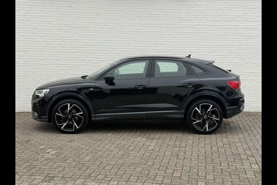 Audi Q3 Sportback 35 TFSI S-line Adaptive cruise Digitaal dashboard Led Clima Stoelverwarming Carplay