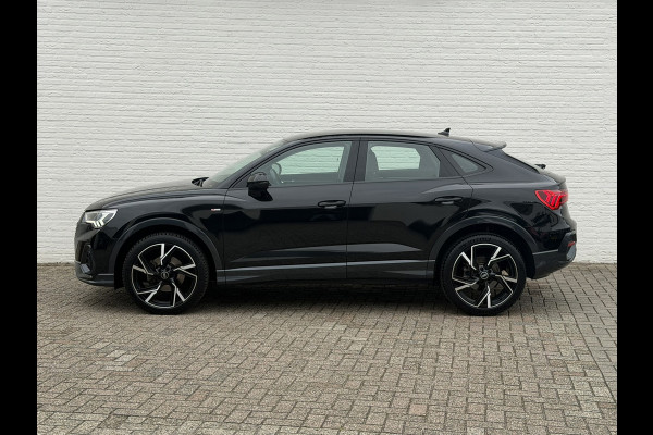 Audi Q3 Sportback 35 TFSI S-line Adaptive cruise Digitaal dashboard Led Clima Stoelverwarming Carplay