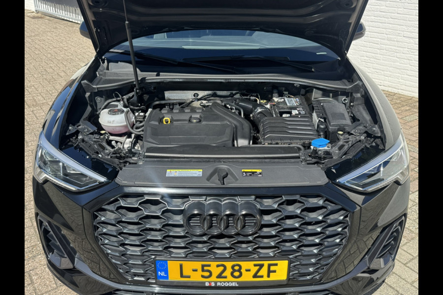 Audi Q3 Sportback 35 TFSI S-line Adaptive cruise Digitaal dashboard Led Clima Stoelverwarming Carplay