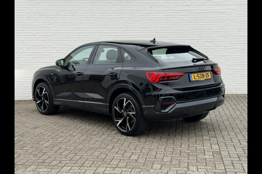 Audi Q3 Sportback 35 TFSI S-line Adaptive cruise Digitaal dashboard Led Clima Stoelverwarming Carplay