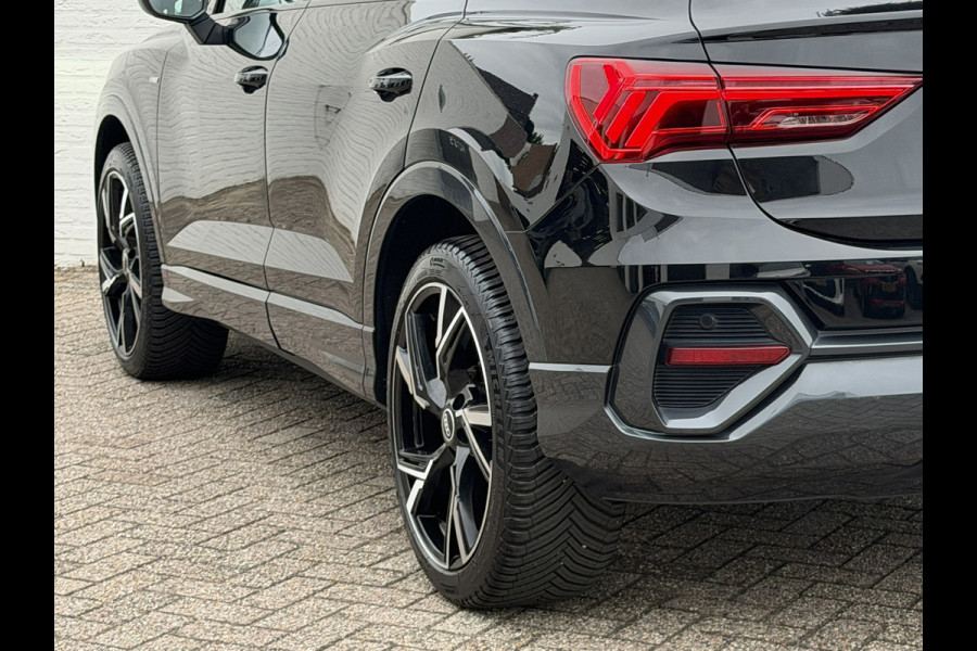Audi Q3 Sportback 35 TFSI S-line Adaptive cruise Digitaal dashboard Led Clima Stoelverwarming Carplay