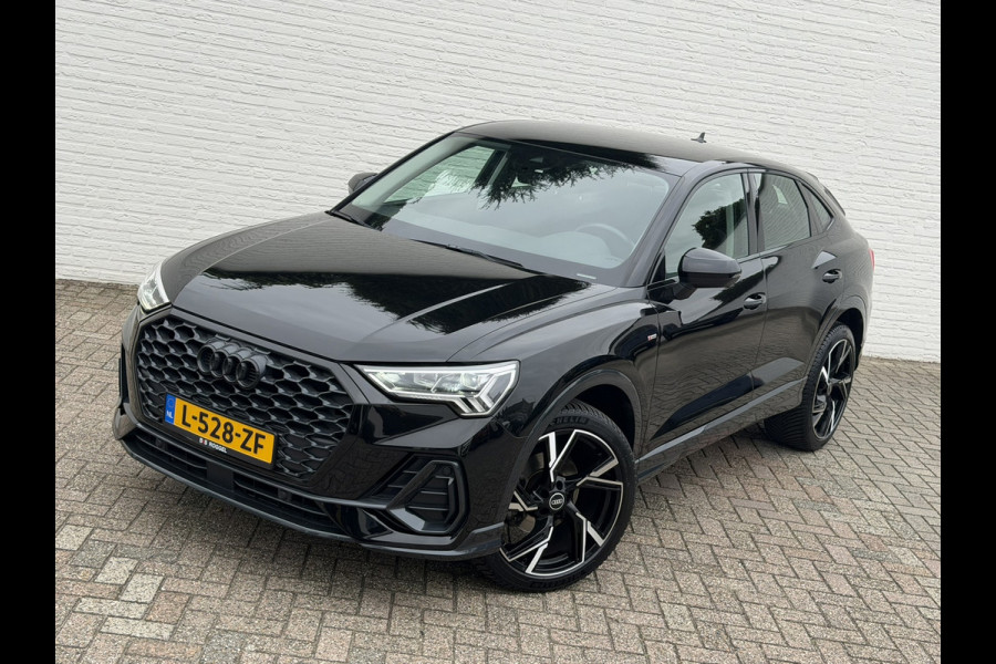 Audi Q3 Sportback 35 TFSI S-line Adaptive cruise Digitaal dashboard Led Clima Stoelverwarming Carplay