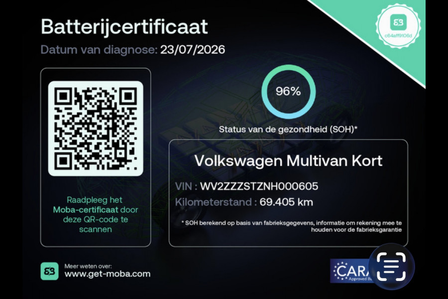 Volkswagen Multivan 1.4 eHybrid Energetic 7P SOH-96%/PANO/NAVI/H-KARDON/H-UP/LEDER/STOEL-M+MASSAGE+KOELING///