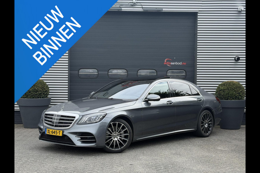 Mercedes-Benz S-Klasse 400d 4Matic Lang AMG | Panoramadak | 360* Camera | Massage | Head-Up | Stoelventilatie/Verwarming | Sfeerverlichting |