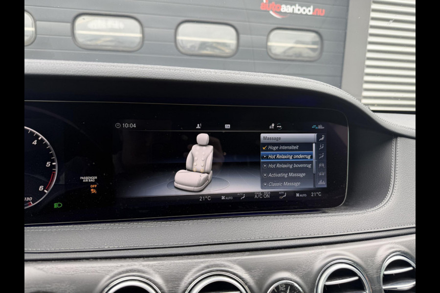 Mercedes-Benz S-Klasse 400d 4Matic Lang AMG | Panoramadak | 360* Camera | Massage | Head-Up | Stoelventilatie/Verwarming | Sfeerverlichting |