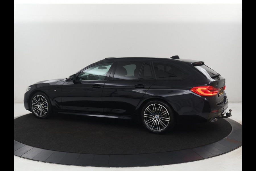BMW 5 Serie Touring 530i xDrive M-sport High Executive | Panoramadak | Trekhaak | Head-up | 360 camera | Carplay | Harman/Kardon | Leder | Stuur/stoel verwarming | Virtual Dashboard | Cruise control |