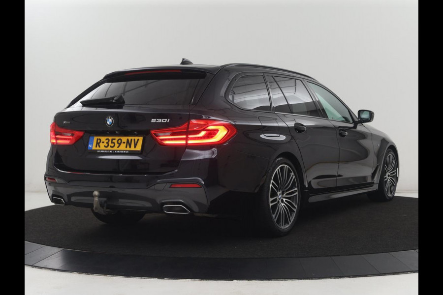 BMW 5 Serie Touring 530i xDrive M-sport High Executive | Panoramadak | Trekhaak | Head-up | 360 camera | Carplay | Harman/Kardon | Leder | Stuur/stoel verwarming | Virtual Dashboard | Cruise control |