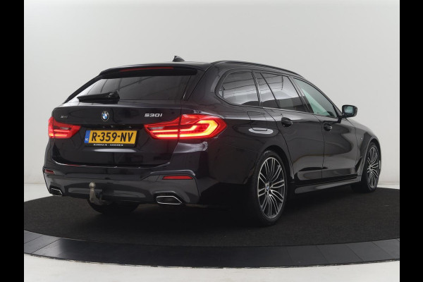 BMW 5 Serie Touring 530i xDrive M-sport High Executive | Panoramadak | Trekhaak | Head-up | 360 camera | Carplay | Harman/Kardon | Leder | Stuur/stoel verwarming | Virtual Dashboard | Cruise control |