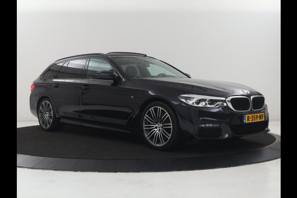 BMW 5 Serie Touring 530i xDrive M-sport High Executive | Panoramadak | Trekhaak | Head-up | 360 camera | Carplay | Harman/Kardon | Leder | Stuur/stoel verwarming | Virtual Dashboard | Cruise control |