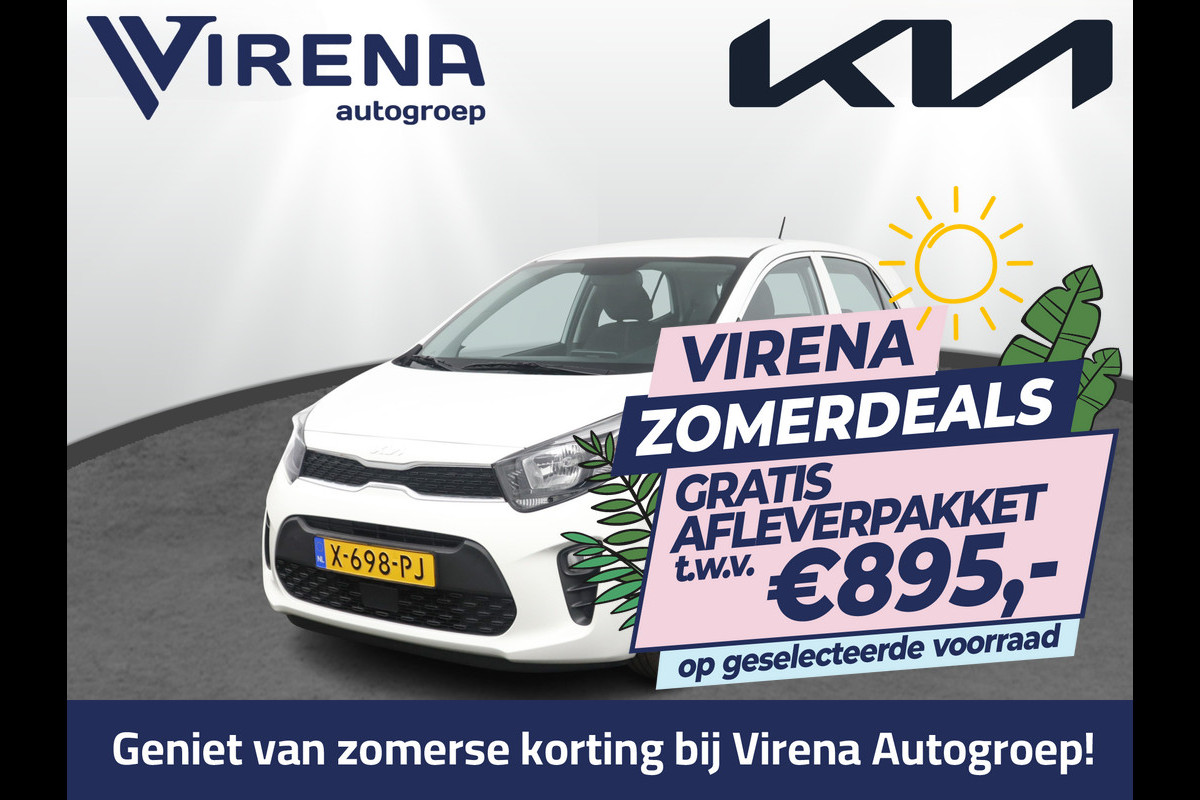 Kia Picanto 1.0 DPi ComfortLine - Airco - Cruise Control - Radio - Fabrieksgarantie Tot 2031