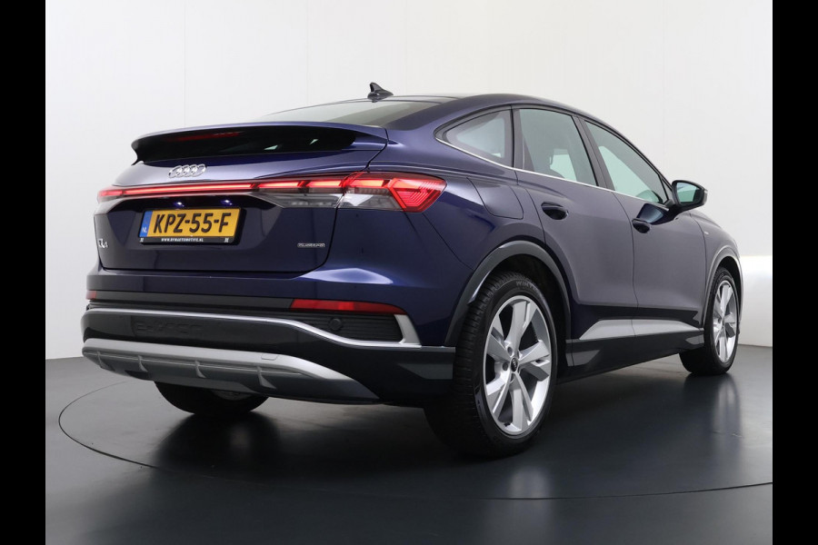 Audi Q4 Sportback e-tron 45 Edition 82 kWh VAN: 44.900,- VOOR: 41.877,- UW HERFSTVOORDEEL: 3.023,- S-LINE| 10.000KM! | STOELVERWARMING| ELEKTRISCHE ACHTERKLEP| ACHTERUITRIJCAMERA | MATRIX LED|