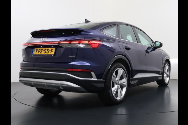 Audi Q4 Sportback e-tron 45 Edition 82 kWh VAN: 44.900,- VOOR: 41.877,- UW HERFSTVOORDEEL: 3.023,- S-LINE| 10.000KM! | STOELVERWARMING| ELEKTRISCHE ACHTERKLEP| ACHTERUITRIJCAMERA | MATRIX LED|