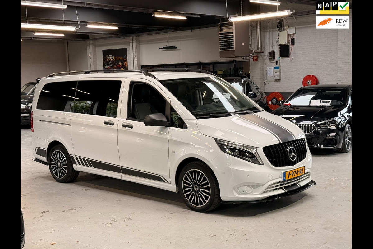 Mercedes-Benz Vito 114 CDI Lang Dubbel Cabine 2x schuifdeur Automaat Leder