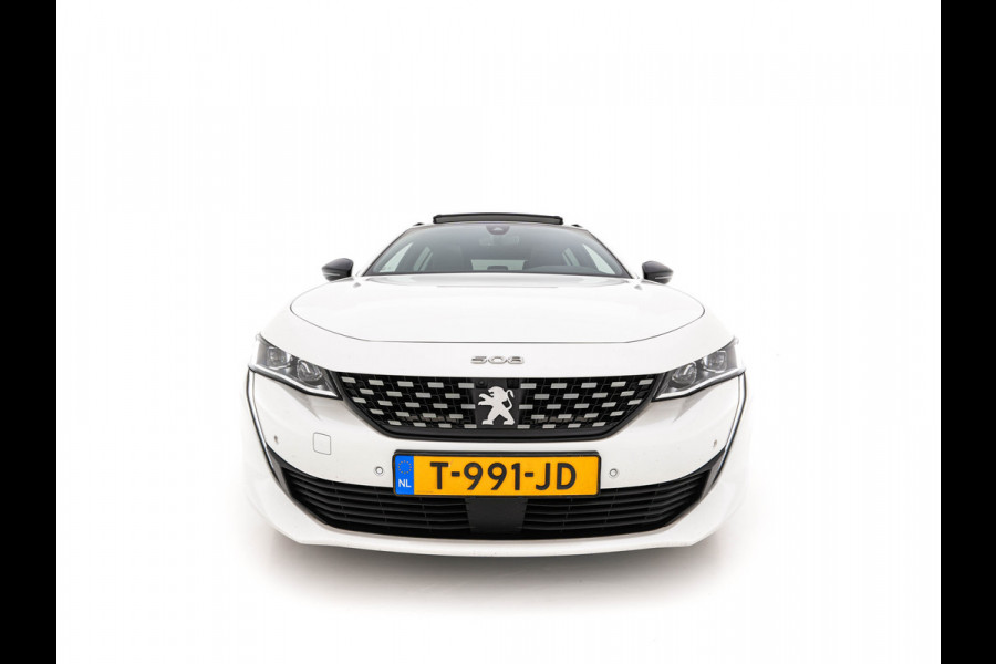 Peugeot 508 SW 1.6 HYbrid GT Pack Business (Plug-in) (INCL.BTW) Aut. *PANO | LEATHER-FABRIC | FULL-LED | ADAPTIVE-CRUISE | BLINDSPOT | DAB | DIGI-COCKPIT | HEATED-SPORTSEATS | CAMERA | NAVI-FULLMAP | SHIFTPADDLES | PRIVACY-GLASS | AMBIENT-LIGHT