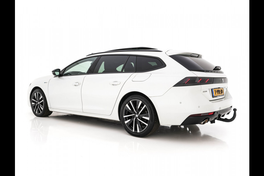 Peugeot 508 SW 1.6 HYbrid GT Pack Business (Plug-in) (INCL.BTW) Aut. *PANO | LEATHER-FABRIC | FULL-LED | ADAPTIVE-CRUISE | BLINDSPOT | DAB | DIGI-COCKPIT | HEATED-SPORTSEATS | CAMERA | NAVI-FULLMAP | SHIFTPADDLES | PRIVACY-GLASS | AMBIENT-LIGHT