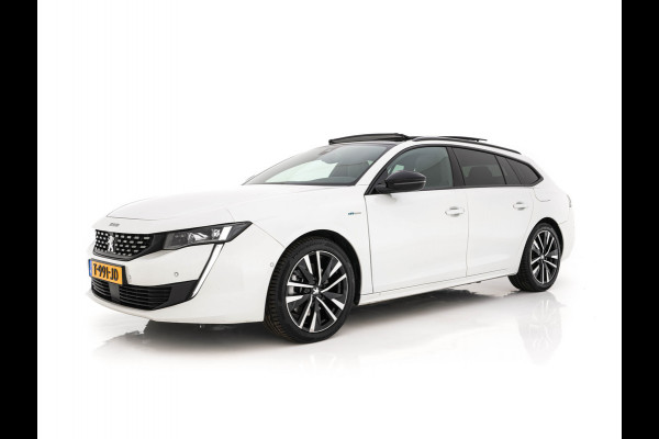 Peugeot 508 SW 1.6 HYbrid GT Pack Business (Plug-in) (INCL.BTW) Aut. *PANO | LEATHER-FABRIC | FULL-LED | ADAPTIVE-CRUISE | BLINDSPOT | DAB | DIGI-COCKPIT | HEATED-SPORTSEATS | CAMERA | NAVI-FULLMAP | SHIFTPADDLES | PRIVACY-GLASS | AMBIENT-LIGHT