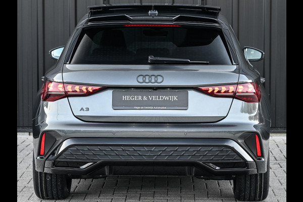 Audi A3 Sportback 45 TFSI e S edition Competition | Panoramadak | 5 jr Garantie | HUD | Sonos Sound | Camera | Ambiance interieur | Active Cruise | S-Seats + Memory | Stoelverwarming | Keyless |